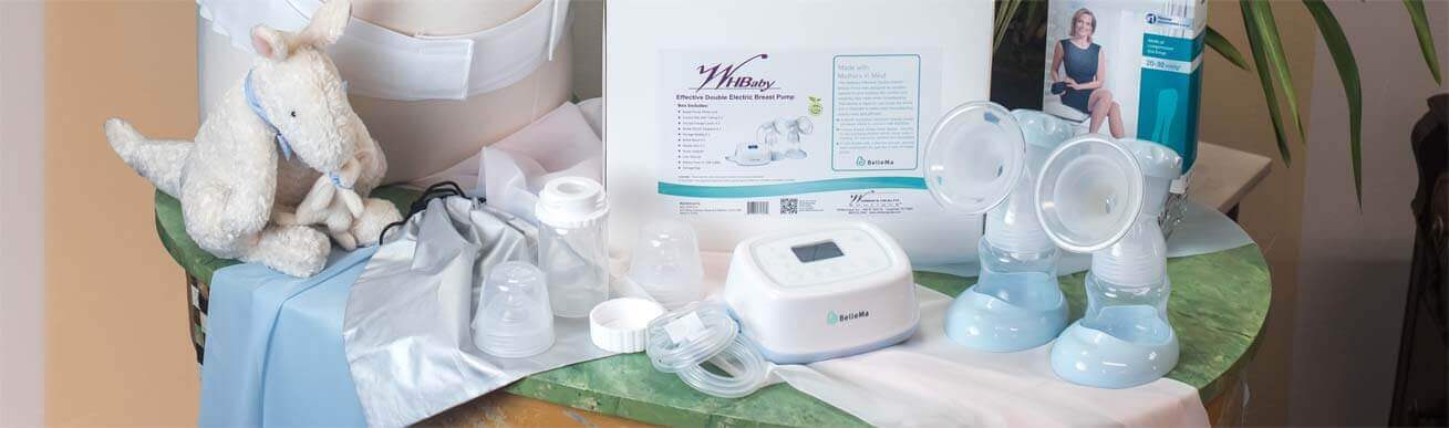 image of breast pump display