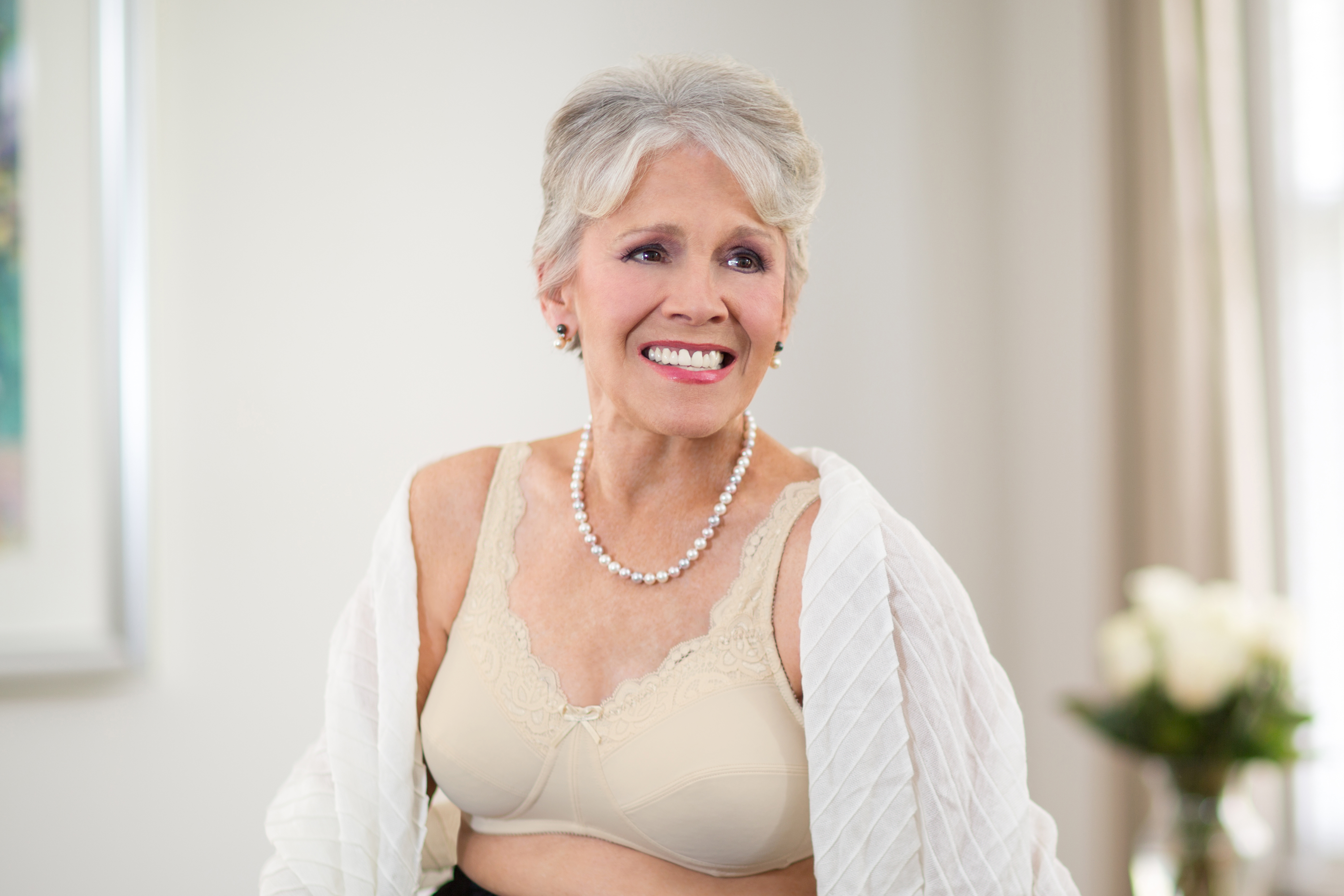 ABC 101 Lace Front Bilateral Pocketed Mastectomy Bra Available in 5 Colors. Call toll-free 800.525.5420.