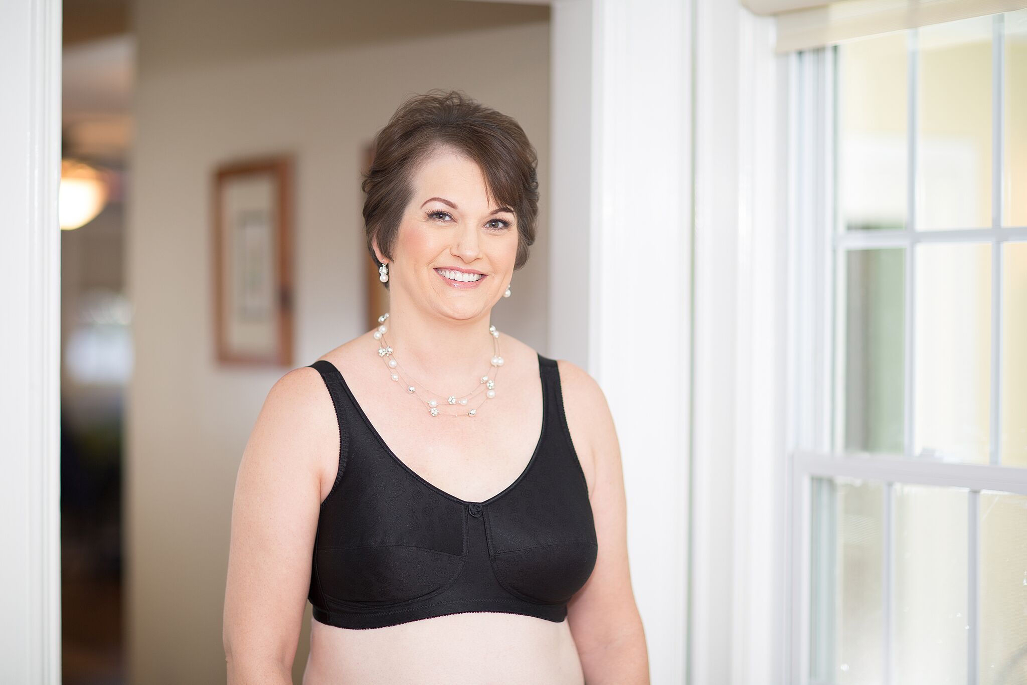 American Breast Care Mastectomy Bra Regalia Size 44C Beige at