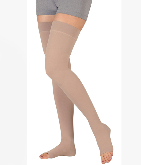 Juzo Dynamic Series 30-40 mmHg Compression Thigh High with Silicone Band