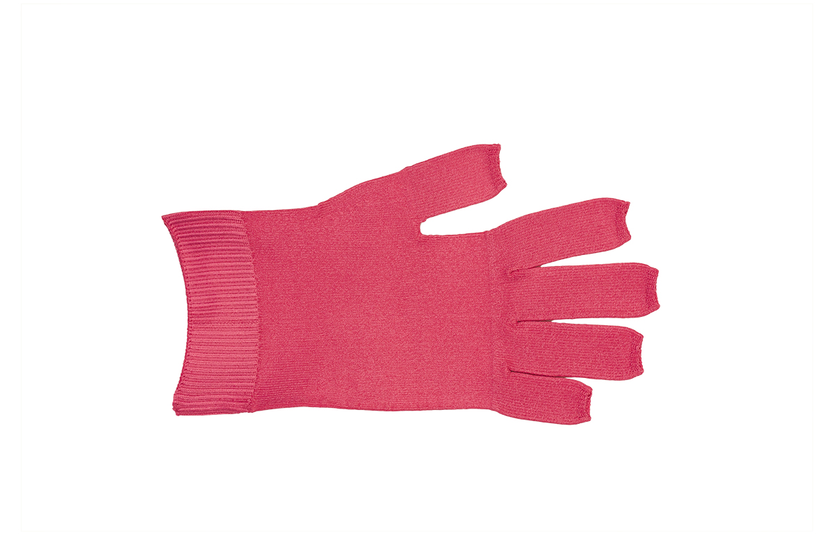 LympheDivas Solid Color Style Compression Glove Fuchsia