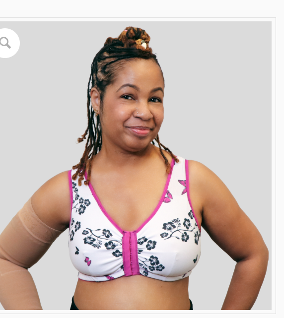 ABC 110 Magenta Butterfly Bra