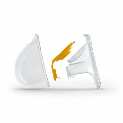 The hands-free flanges that come apart in three pieces.