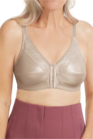 Nancy Front Closure Bra in Sand