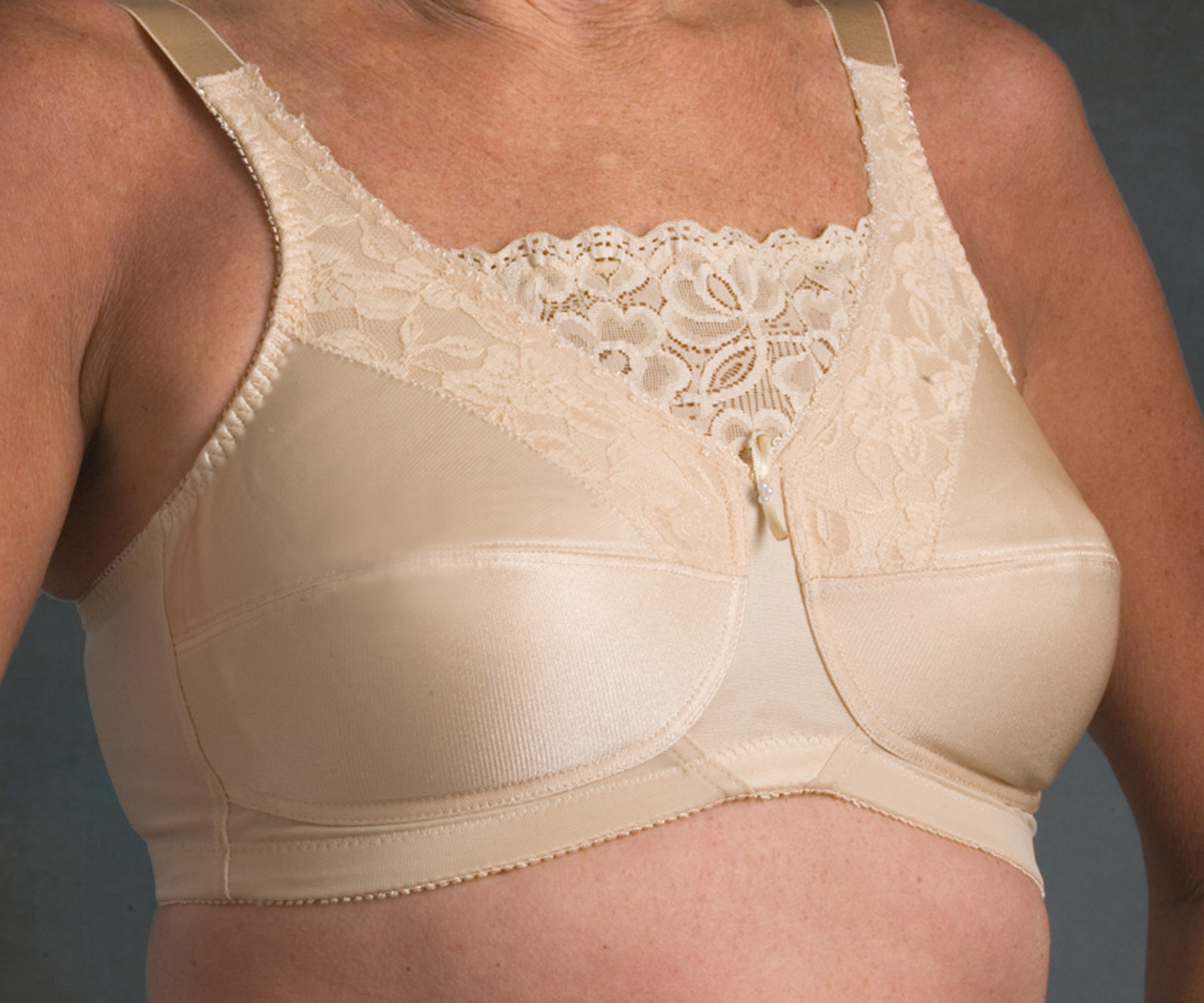 Mira Wireless Mastectomy Bra 44610 Light Taupe – My Top Drawer