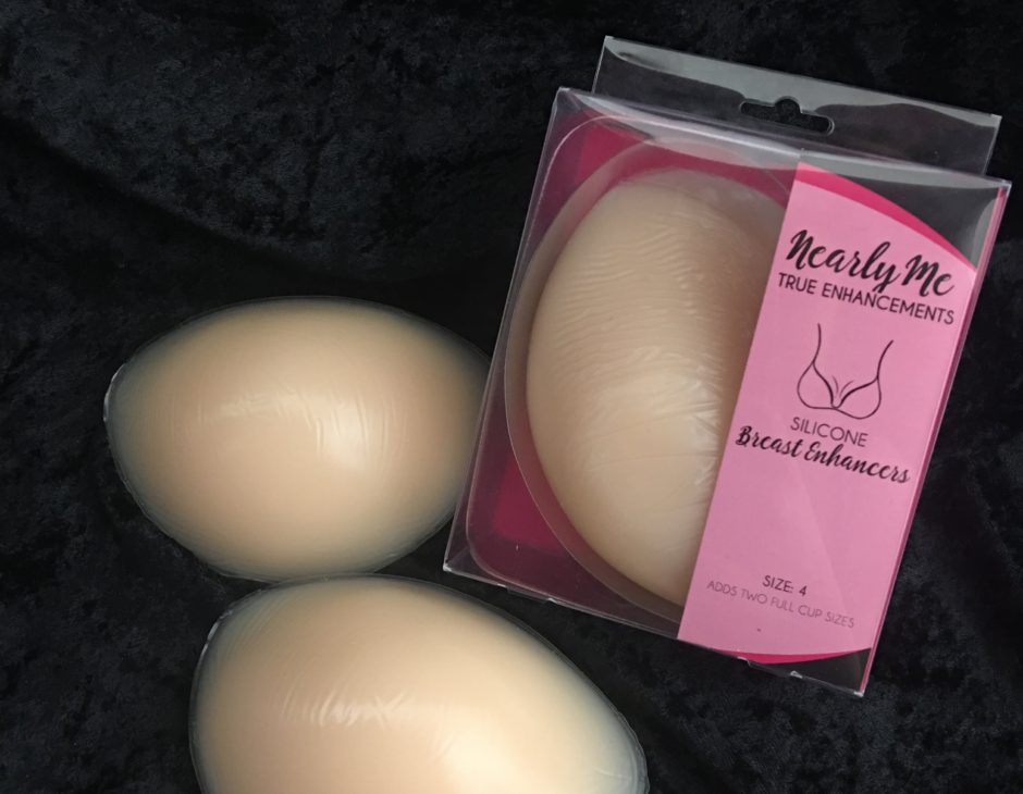 4 Pair Silicone Breast Enhancer Inserts