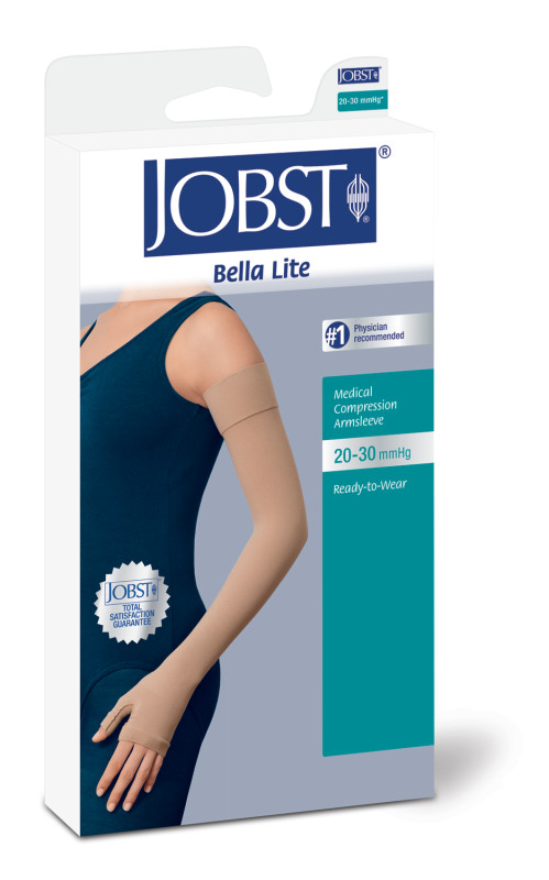 JOBST® Bella Lite Combined Armsleeve & Gauntlet 20-30 with Silicone Band