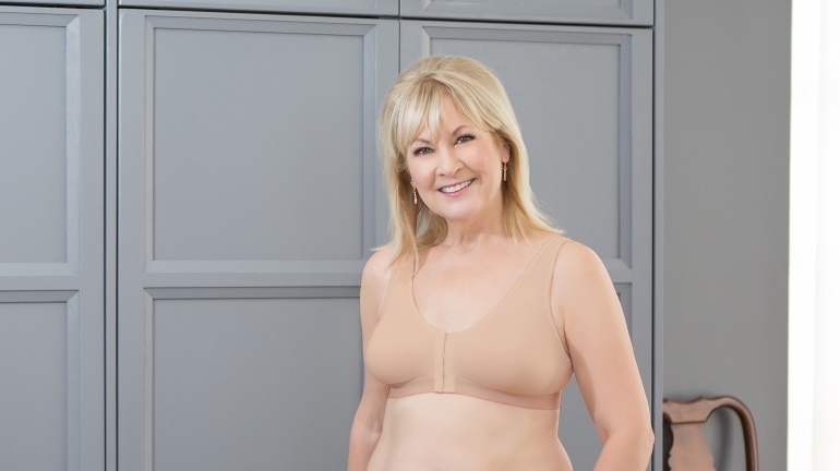 ABC 130 Molded Leisure Bra in Beige or White. Call 800.525.5420 to order.