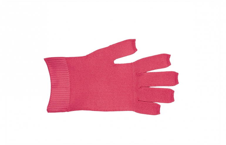 LympheDivas Solid Color Style Compression Glove Fuchsia