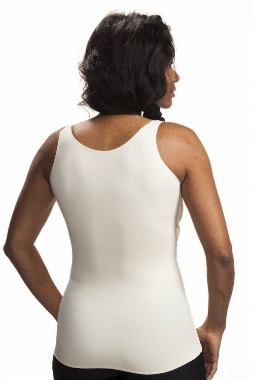 Wear Ease 970 Crisscross Shaper Compression Camisole Ivory