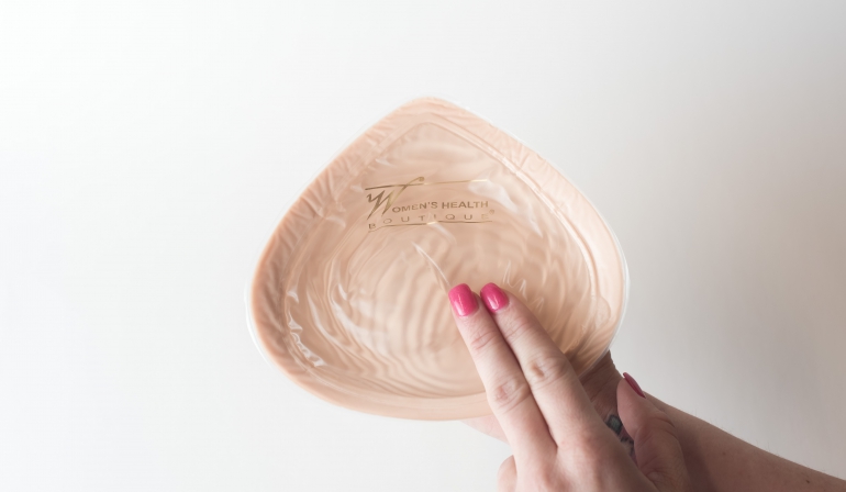 WHB 250 Moldable Dual Silicone Breast Form