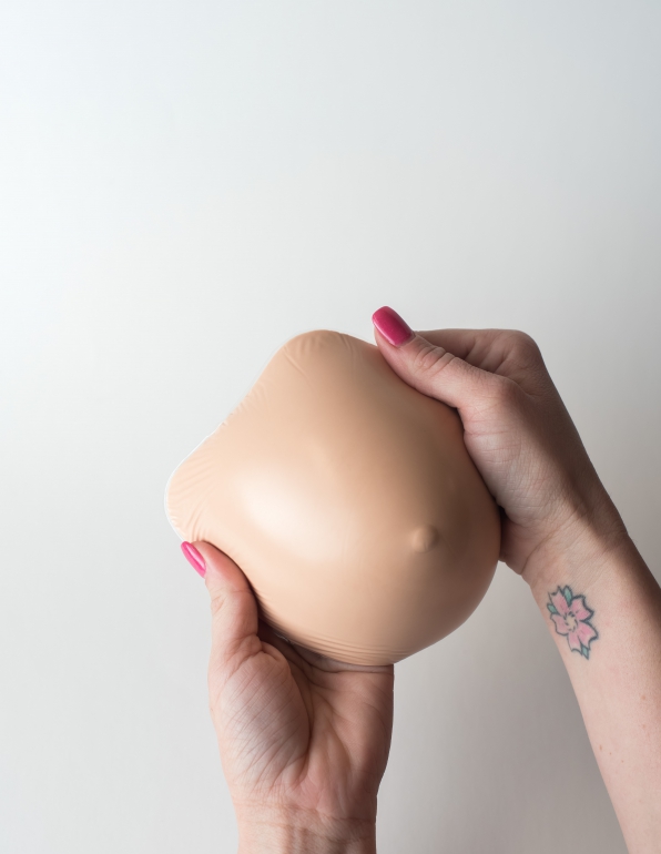 WHB 350 Lux Lite Silicone Breast Form