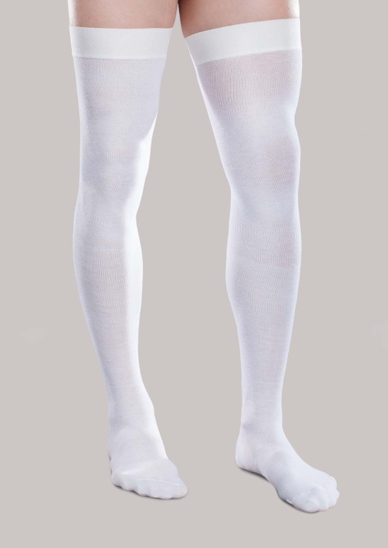 White Core Spun Socks