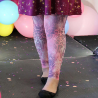 Soft Compression Leggings, 15-20 mmHg, Print