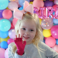 Juzo Child's Custom Glove in Pink