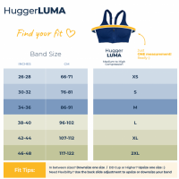 Guide on choosing the right size compression bra