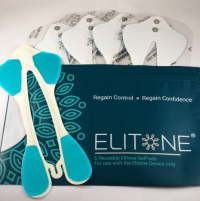 Picture of gel pads for use with ELITONE device.