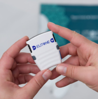 Picture of ELITONE device; pocket-sized.