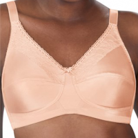 Amoena Nancy Bra in Blush on Model