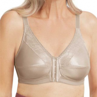 Nancy Front Closure Bra in Sand