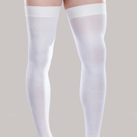 White Core Spun Socks