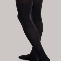 Black Core Spun Socks