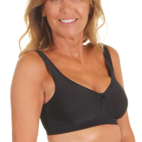 Trulife Harper 4040 Black Mastectomy Bra