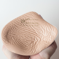 WHB 350 Lux Lite Silicone Breast Form Back