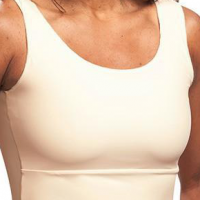 Wear Ease 912 Short Slimmer Compression Camisole Nude