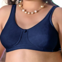 ABC 103 Rose Contour Bra Navy Blue
