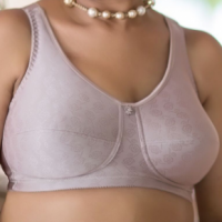 Mastectomy Bra The Rose Contour Size 44C Lilac at  Women's